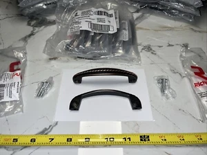 200 QTY! BULK- Richelieu Oil Rubbed Bronze 3-3/4” Classic Metal Handle Pull 8226 - Picture 1 of 9