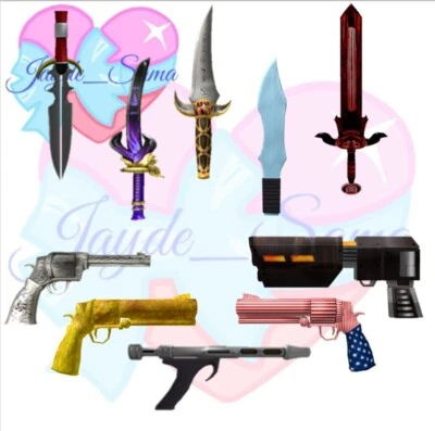 💖ROBLOX💖 Classic Bundle Godly MM2 Murder Mystery 2! (READ DESC)