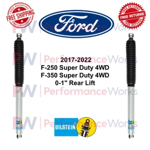 Bilstein B8 5100 Shocks Pair 0-1" Rear Lift Fits 17-22 Ford F-250 / F-350 SD 4WD - Picture 1 of 10