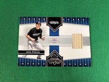 2005 Donruss Champions Impressions Material #66 Josh Phelps Bat T5 Blue Jays