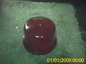 BEACON TOWER LIGHT LENS RED SOUTHERN VP MODEL 1185H 4 1/2 X 3 1/2 INCHES MODULAR - Zdjęcie 1 z 3