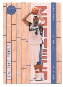 ANTAWN JAMISON SERIAL /149 2005-06 TOPPS FIRST ROW IN THE POST IP16 WASH WIZARDS - Picture 1 of 1