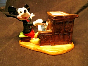 Plantador de piano vintage Walt Disney Mickey Mouse Japón temprano en muy buen estado - Imagen 1 de 10