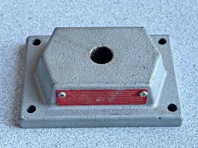 Crouse-Hinds DS441 防爆熨斗控制站盖,1 孔 — 第 1/2 张图片