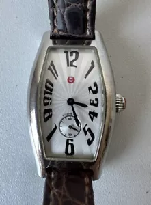 Women's Ladies MICHELE Coquette Watch CQ03795 SS CASE 71-800 WR 3ATM SWISS MADE - Picture 1 of 6