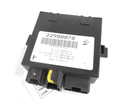 Módulo de control de puerta levadiza eléctrica Buick Enclave 2009-2017 OEM 22988070 Foto 1 de 3