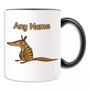 Taza de regalo personalizada Numbat caja de dinero nombre taza té café tontería numtums ardilla - Imagen 1 de 20
