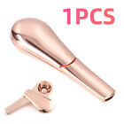Portable Magnetic Metal Spoon Smoking Pipe Gold With Gift Box- FAST SHIP