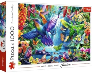 NEW Trefl Jigsaw Puzzle 1000 Pieces 10880 Tropical Hummingbirds Premium Quality - Imagen 1 de 2