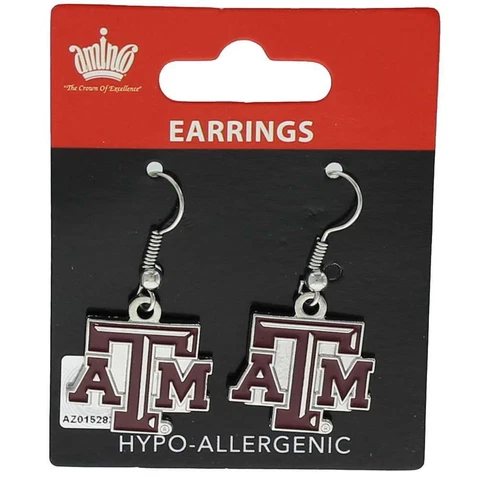 Texas A&M Aggies Dangler Earrings Cover