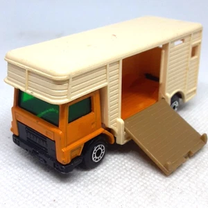 Lesney Matchbox Superfast Horse-Box No. 40 Orange/Tan 1977 Made In England - Picture 1 of 9