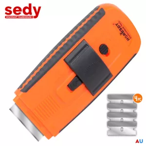 Razor Blade Scraper Multi-Purpose Mini Razor Scraper Plastic Scraper Blades Au - Picture 1 of 7