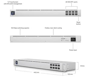 Ubiquiti Unifi Switch 8x 10G SFP+, USW-Aggregation, new, packaged - Bild 1 von 2