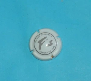 capsule champagne Fouquet's blanc et gris capsule maison fouquet ' s - Imagen 1 de 1