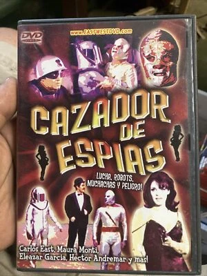 CAZADOR DE ESPIAS "SPY CATCHER" ALL REGION DVD Lucha Robots Spy Movie - Image 1 of 2