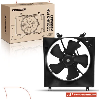 Conjunto de ventilador de refrigeración del motor A-Premium para Mitsubishi Mirage 1997-2002 1,5 L 2 pines Foto 1 de 4