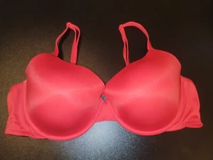 Pink By Victoria's Secret Wear Everywhere Lightly-Lined Red Underwired Size 42C - Picture 1 of 9