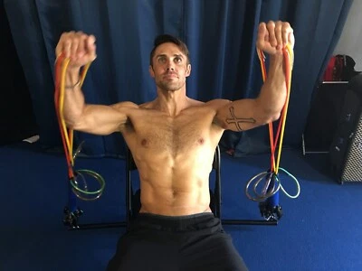 Home Gym. CARRYGYM weighs only 13 pounds yet does many different exercises! - Image 1 of 4