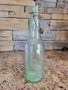 Vintage Beer Bottle With a Non- Removable Cap - Picture 1 of 7
