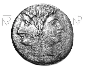 Ancient Rome Republic (Anonym) Quadrigato-Giano bifronte - Imagen 1 de 7