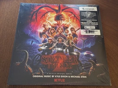 STRANGER THINGS 2 Vinyl 2x LP NEW Upside Down Inter-Dimensional Blue Kyle Dixon - Image 1 of 3