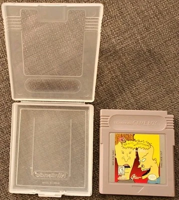 MTV's Beavis and Butt-head (Nintendo Game Boy, 1998) TESTED & WORKING - Image 1 of 4