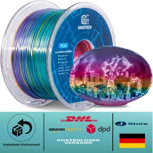 Farbverlauf Multicolor | Präzisions-PLA | 1KG Spule - Bild 1 von 7