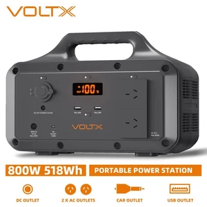 VoltX 800W 518WH Portable Power Station Solar Generator Home Backup Outdoor RV - Picture 1 of 24