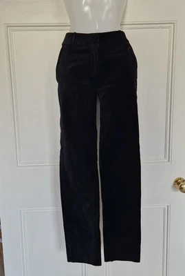 Pantalón de terciopelo negro Roberto Cavalli Class. IT 42 UK 12 Foto 1 de 4