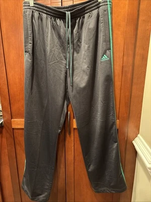 Pantalones deportivos Adidas Originales para hombre XL carbón, gris/verde 3 rayas clásicos Foto 1 de 4