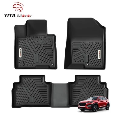 YITAMOTOR Floor Mats Liners for 2022-2026 Hyundai Tucson All Weather TPE Rubber - Изображение 1 из 4