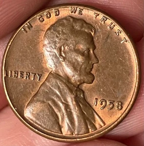 Rare 1958 Double Die Obverse Lincoln Wheat Penny 1C DDO - Picture 1 of 2
