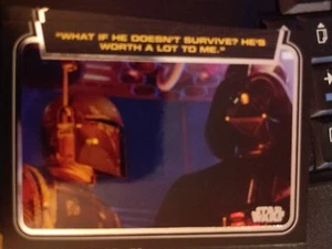 Star Wars 2013 Galactic Files 2 Classic Lines #CL-9 What If He Doesn't Survive? - Picture 1 of 1