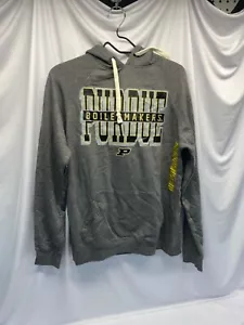 Purdue Boilermakers Football College Hoodie - Heather Gray- Various Sizes - Picture 1 of 2