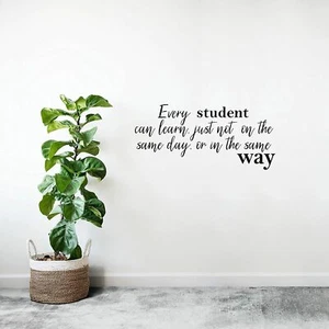 The Same Way Life Quote Vinyl Design Wall  Art Decal Boys Girls Kids Room Decor - Picture 1 of 6
