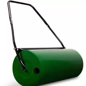 RASENWALZE GARTENROLLE GARTENWALZE HANDWALZE RASENROLLER GÄRTNERWALZE 48L - Bild 1 von 2