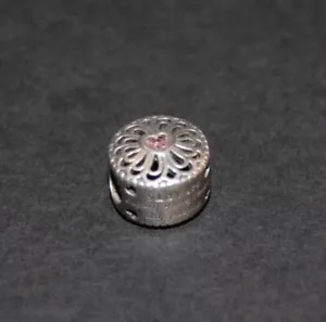 Pandora Love & Friendship Pink CHARM Bead - Picture 1 of 3