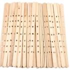 100pcs 7 Inch Wooden Wick Bars Wood Wooden Wick Holders  Large Candle Making