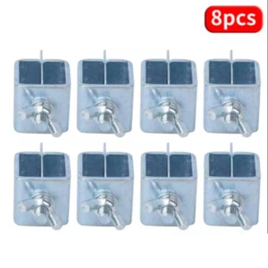 8PCS BUTT WELD CLANPS WELDING CLAMP PANEL LOCK GRIP SHEET METL FASTEN TOOLS HL - Picture 1 of 4