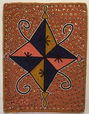 Throw Pillow Cushion Cover Pillow Sham Hand Beaded by Jean Baptiste Jean Joseph - Image 1 of 2