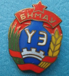 UDSSR CCCP ORDER MEDAILLE SOWJETISCHE PIN ABZEICHEN mongolisch BNMAU - Bild 1 von 3