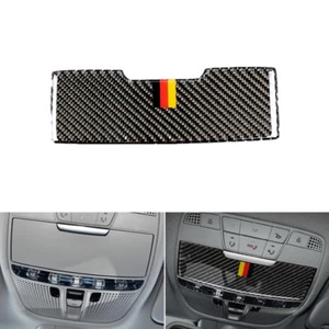 Carbon Fiber Reading Light Sunglasses Box Cover For Mercedes Benz C Class W205 - Bild 1 von 6