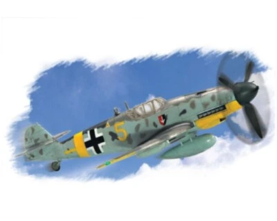 HobbyBoss Messerschmitt Bf 109G-2 1:72 80223 modellismo - Immagine 1 di 4