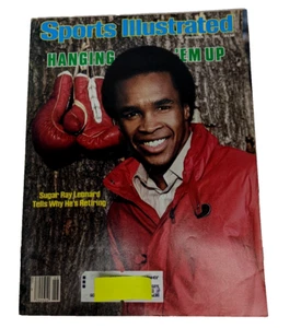 Vintage Sports Illustrated 15. November 1982 Sugar Ray Leonard Hanging’em Up - Bild 1 von 6