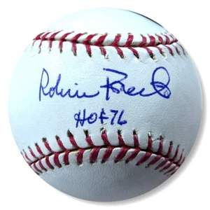 Robin Roberts Signed Autographed Baseball Cardinals "HOF 76" PSA F83964 - Picture 1 of 2