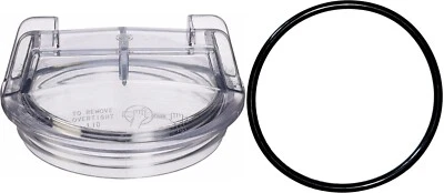 CMP Pump Cover Clear Lid/O-Ring Replaces Sta-Rite Dura Glas Part C3-139P1, O-218