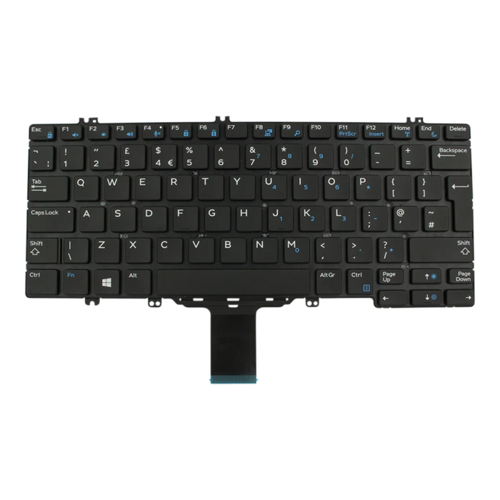 DELL M8XWK Latitude 7280 7290 5280 5290 UK Keyboard - Image 1 of 1