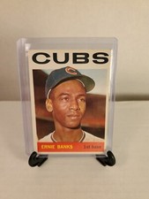 1964 Topps #55 Ernie Banks Baseball Card