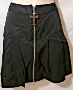 Women's Killstar Don't Cross Me Pleated Mini Skirt Size XL - Picture 1 of 3