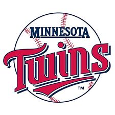 Minnesota Twins Logo - Die Cut Laminated Vinyl Sticker/Decal MLB